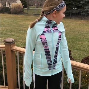 Ivivva by lululemon teal jacket